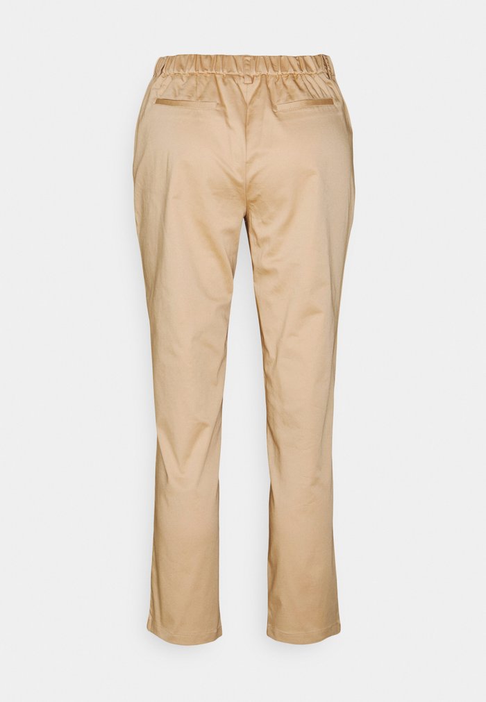 Pantalons Anna Field BASIC Chino Beige Femme | QFC-5796379